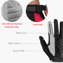 ROCKBROS Windproof Cycling Bicycle Gloves