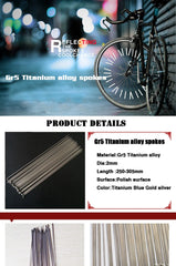 TiTo Titanium Alloy Spokes