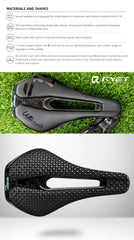 RYET 3D Printed Bicycle Saddle