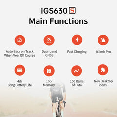 iGPSPORT iGS630S Bike Computer