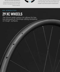 RYET 29er MTB Carbon Wheels