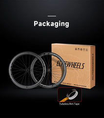 ELITEWHEELS EDGE Gravel Wheels Ultralight 1356g