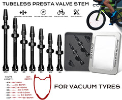 BUCKLOS tubeless valve 2pc