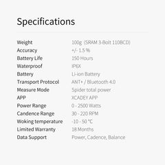 XCADEY XPOWER-S Powermeter