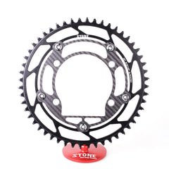 Stone Round Carbon Chainring 110BCD 5 Bolts