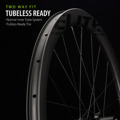 ELITEWHEELS EDGE Gravel Wheels Ultralight 1356g