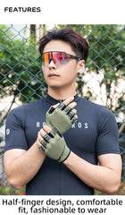 ROCKBROS Half Finger Gloves