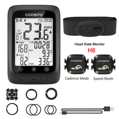 CooSpo BC107 GPS Bike Computer