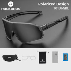 ROCKBROS Polarized Bike Glasses UV400