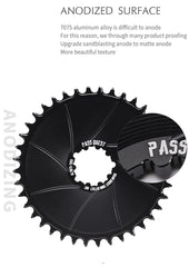 PASS QUEST Bicycle Chainring 3mm Offset